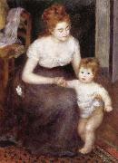 Pierre Renoir The First Step oil painting artist